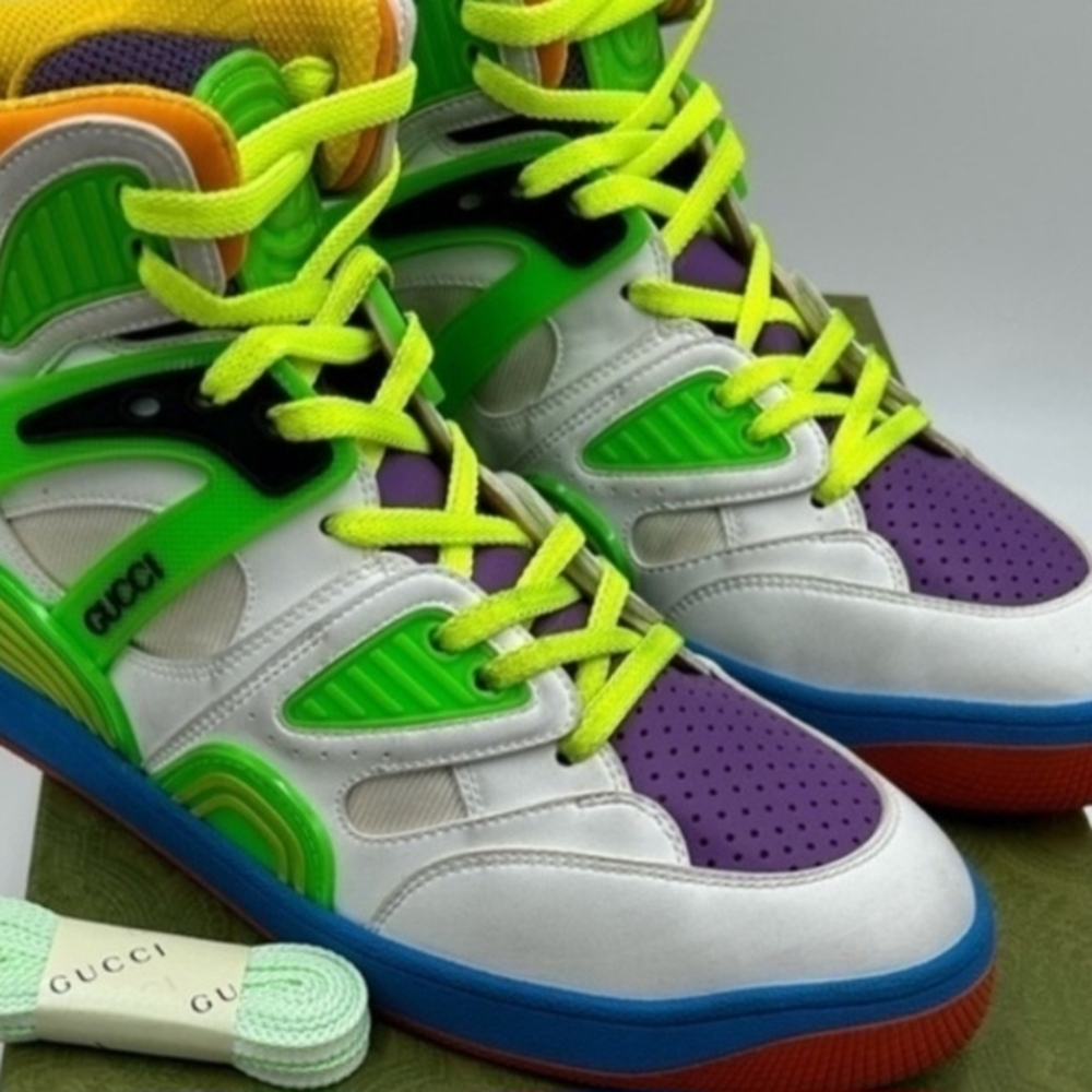 Gucci Multicolor High-Top Sneakers